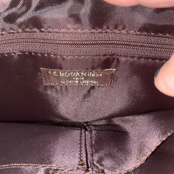 C.Rouan Deux Paris by Celine Lederman med. Crossover purse - Picture 5 of 7